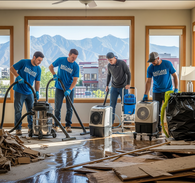 flood cleanup salt lake​​